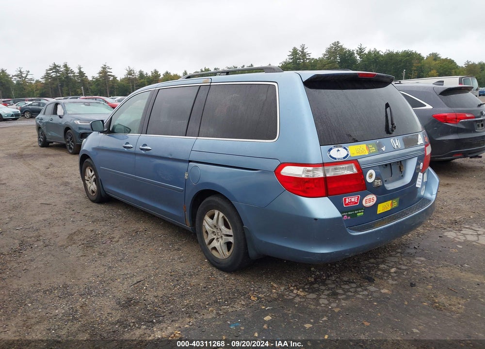 2006 HONDA ODYSSEY EX-L VIN: 5FNRL38676B071425