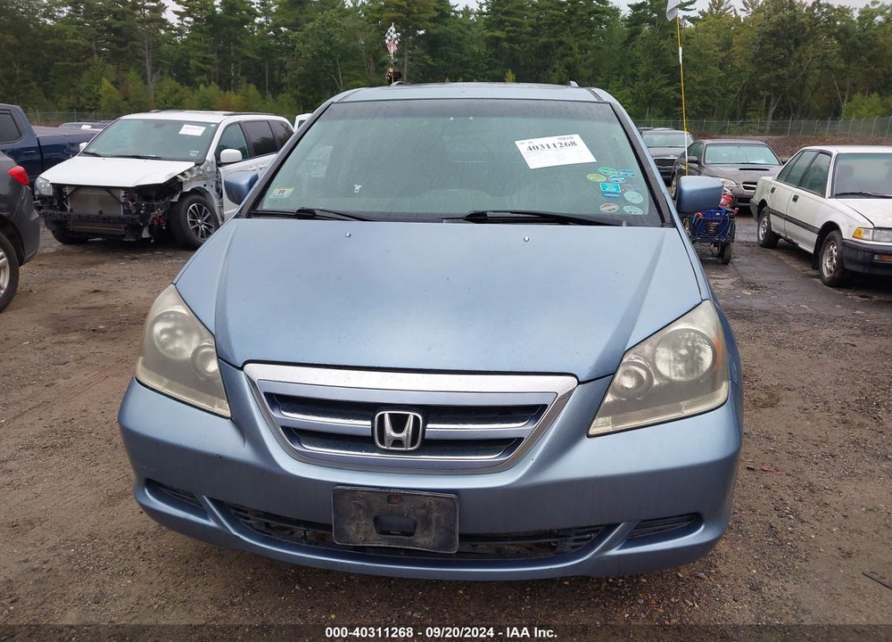 2006 HONDA ODYSSEY EX-L VIN: 5FNRL38676B071425