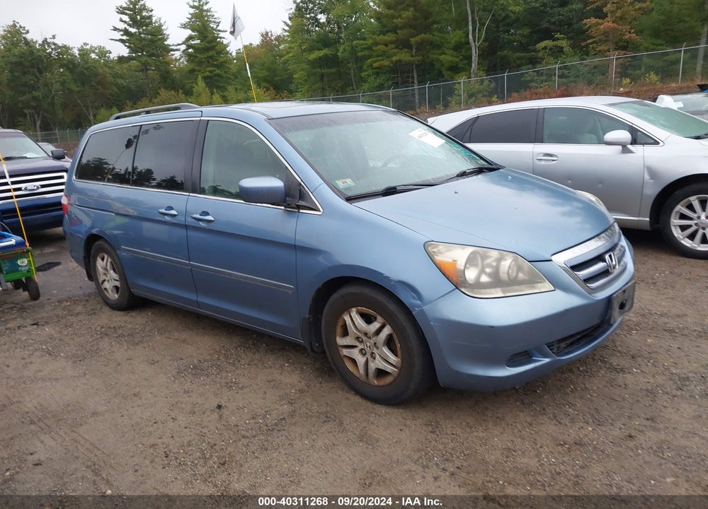2006 HONDA ODYSSEY EX-L VIN: 5FNRL38676B071425