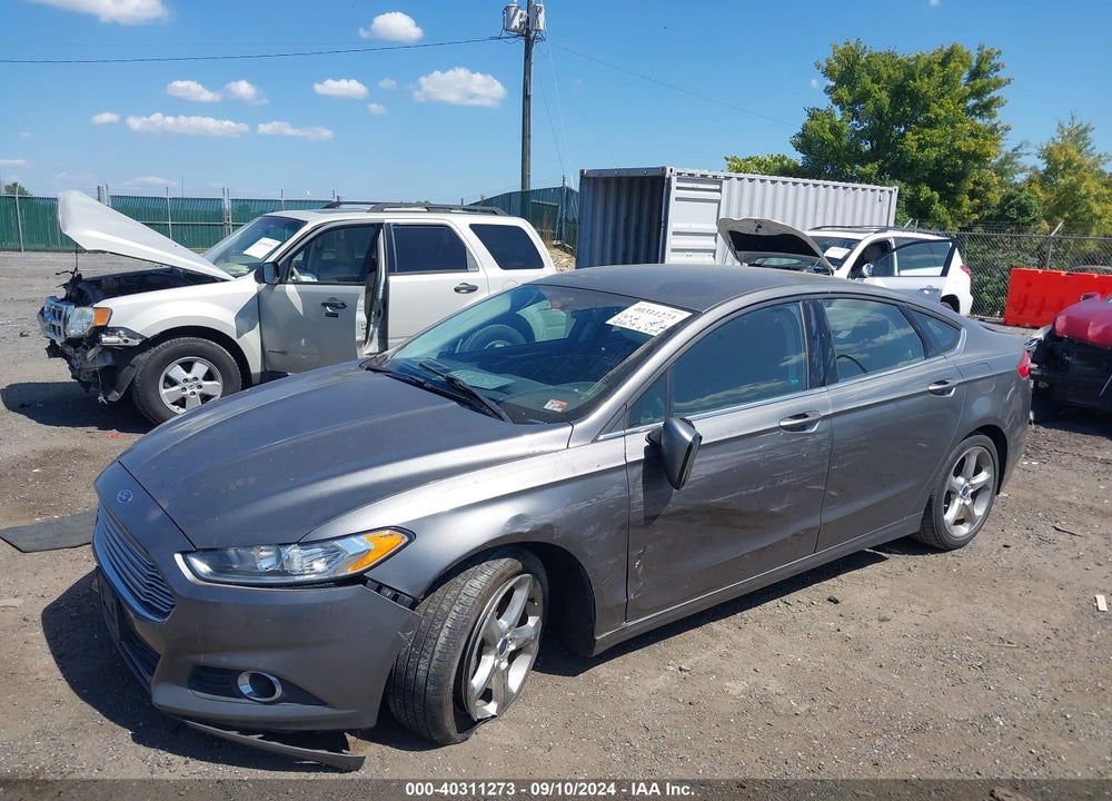 2014 FORD FUSION SE VIN: 3FA6P0H70ER376010