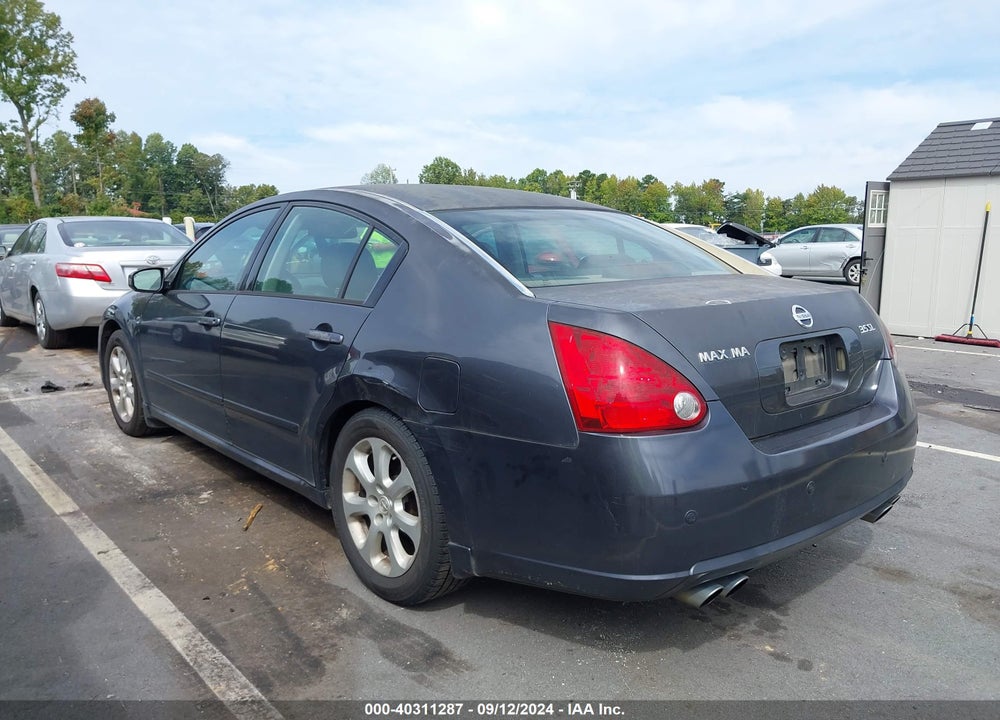 2007 NISSAN MAXIMA 3.5 SL VIN: 1N4BA41EX7C848697