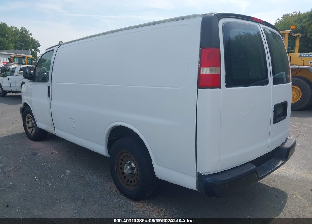 2012 CHEVROLET EXPRESS 1500 WORK VAN VIN: 1GCSGAFXXC1177846