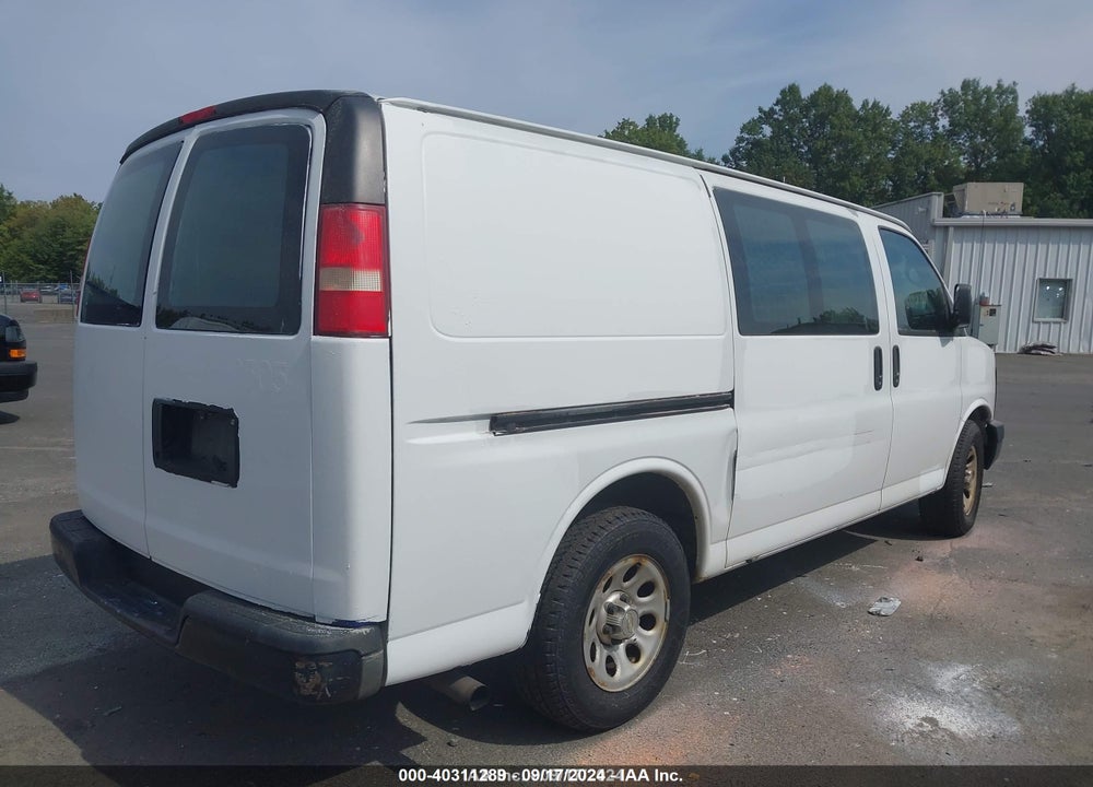 2012 CHEVROLET EXPRESS 1500 WORK VAN VIN: 1GCSGAFXXC1177846