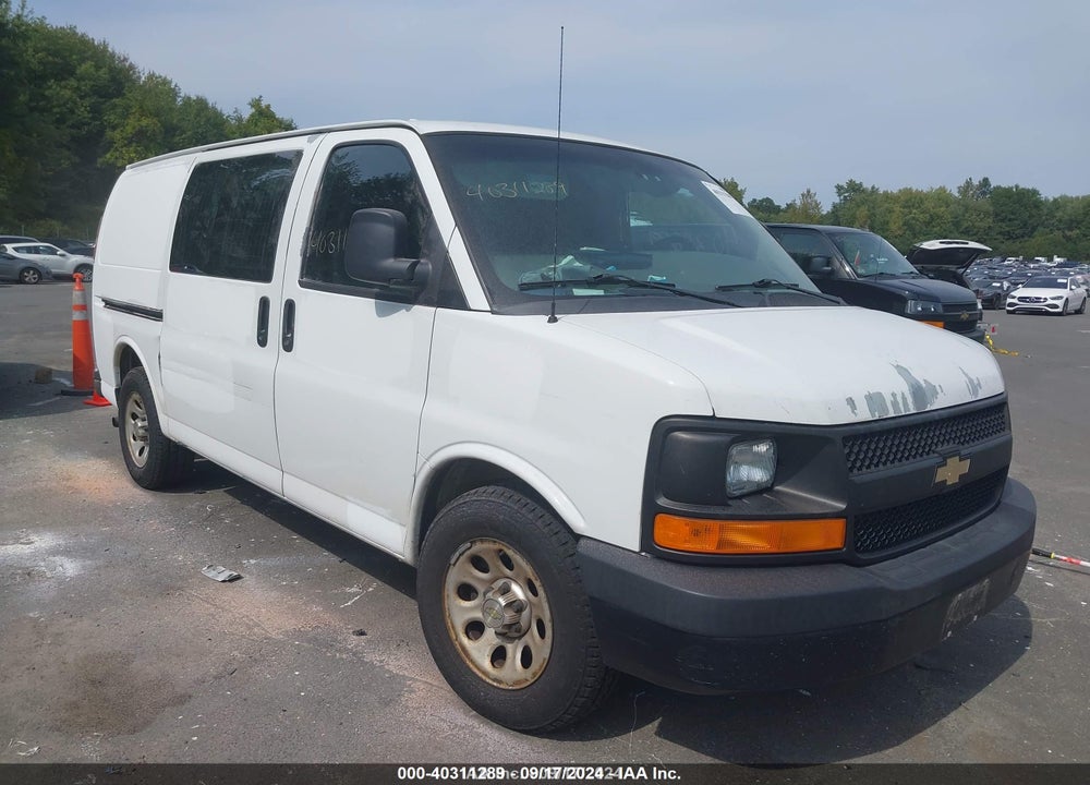 2012 CHEVROLET EXPRESS 1500 WORK VAN VIN: 1GCSGAFXXC1177846