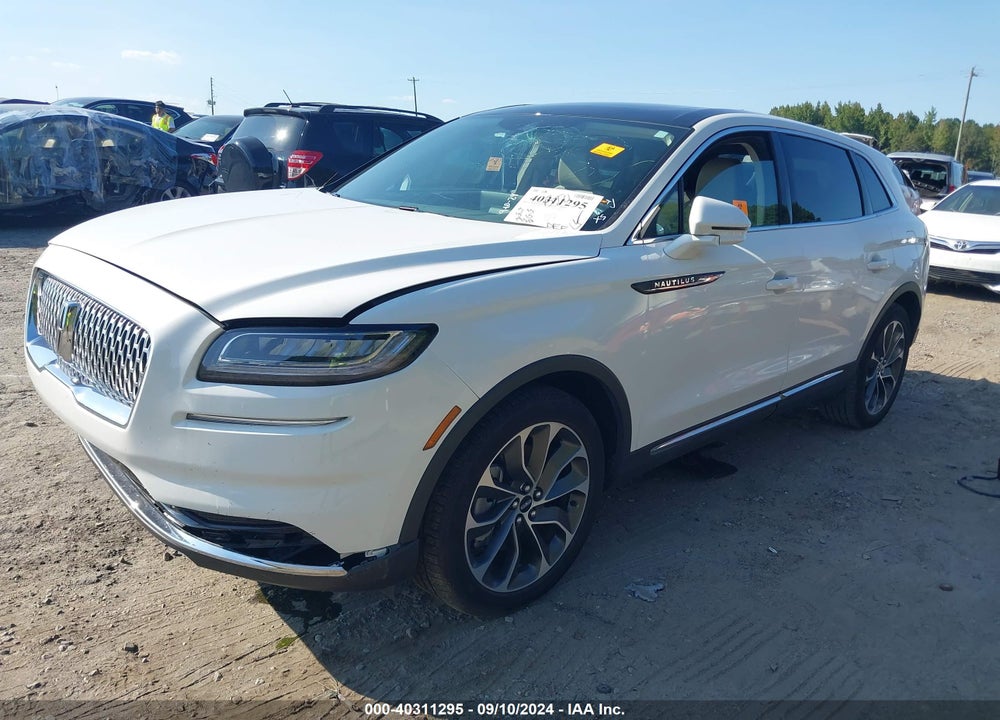 2022 LINCOLN NAUTILUS RESERVE VIN: 2LMPJ6K90NBL13386