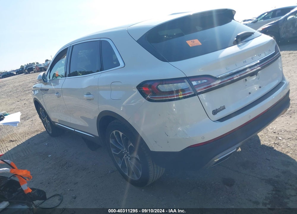 2022 LINCOLN NAUTILUS RESERVE VIN: 2LMPJ6K90NBL13386