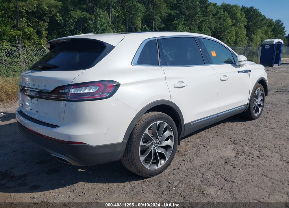 2022 LINCOLN NAUTILUS RESERVE VIN: 2LMPJ6K90NBL13386
