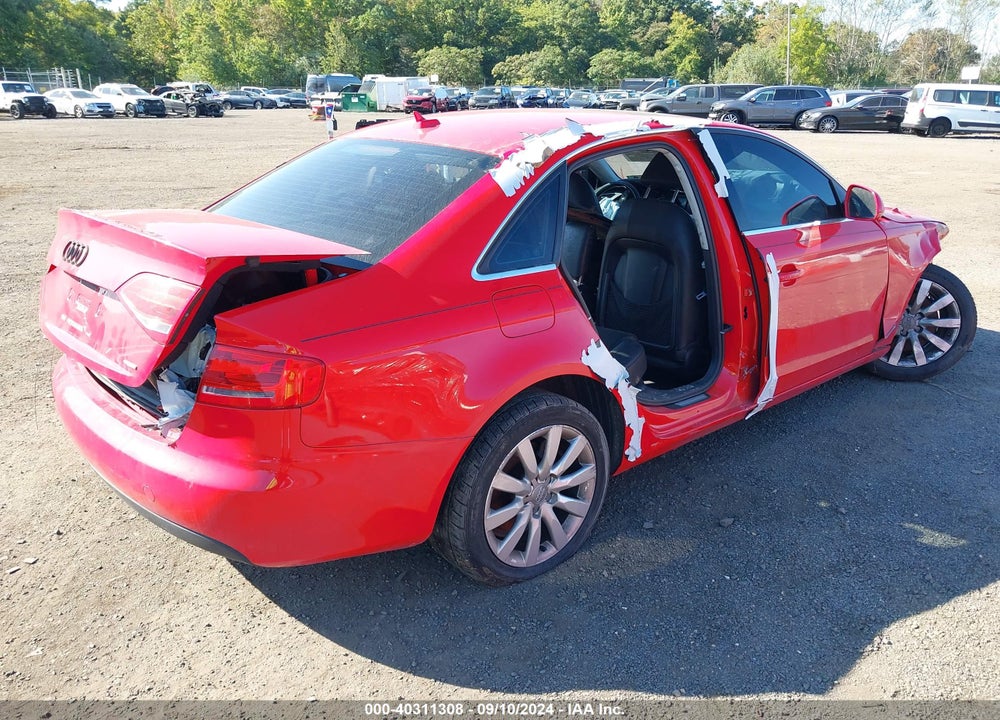 2009 AUDI A4 2.0T PREMIUM VIN: WAUSF78K09N029873