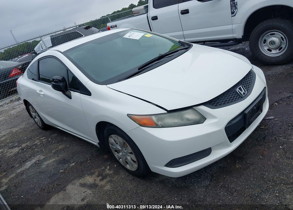 2012 HONDA CIVIC LX VIN: 2HGFG3B53CH529573
