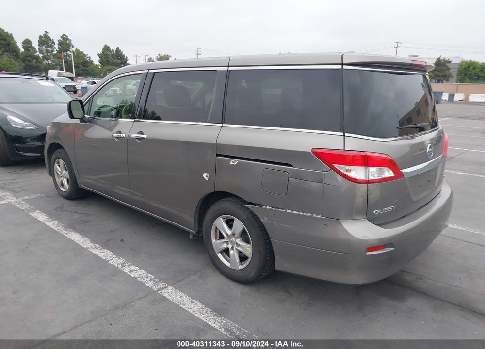 2015 NISSAN QUEST PLATINUM/S/SL/SV VIN: JN8AE2KP2F9124680
