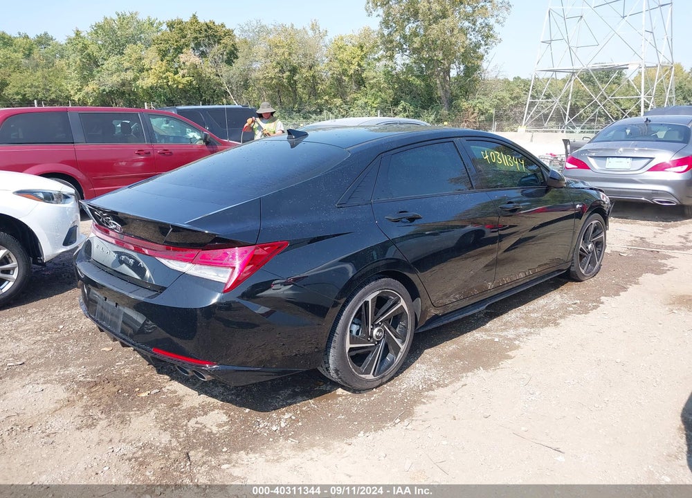 2023 HYUNDAI ELANTRA N LINE VIN: KMHLR4AF5PU408456