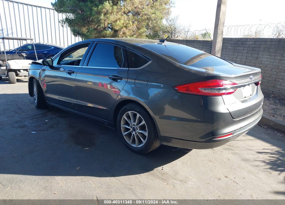 2017 FORD FUSION SE VIN: 3FA6P0H77HR163964