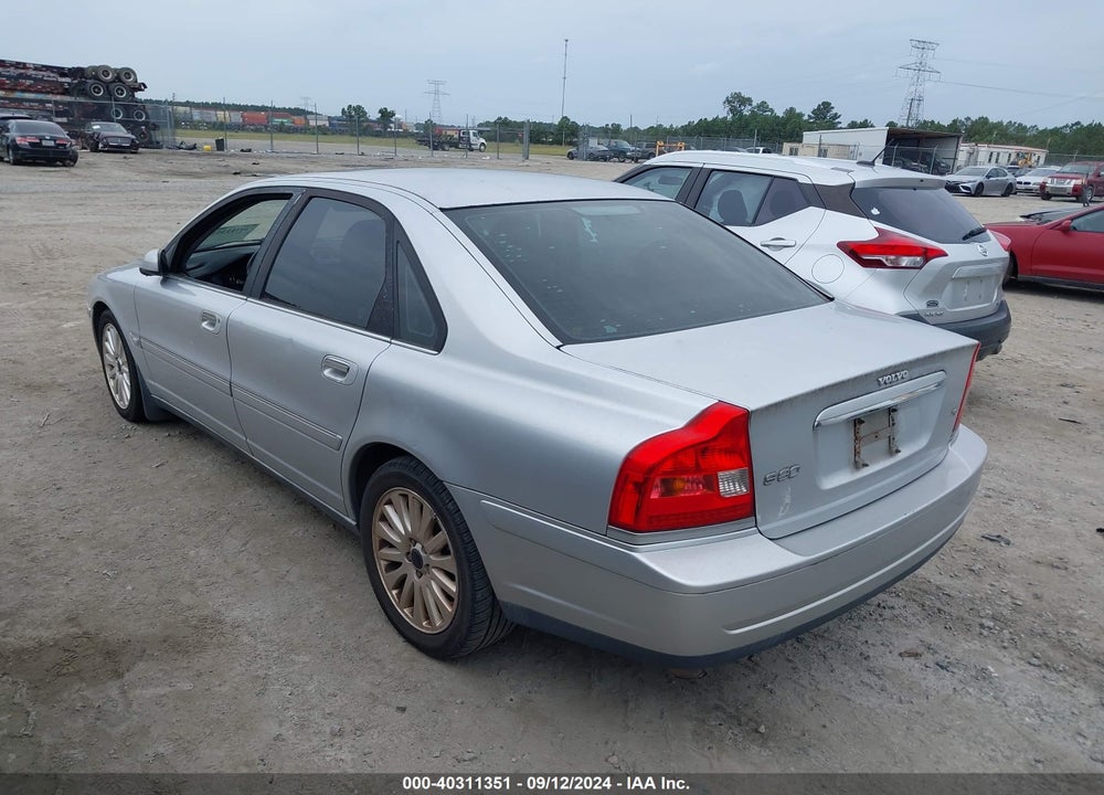 2004 VOLVO S80 T6 ELITE VIN: YV1TS91Z441342537