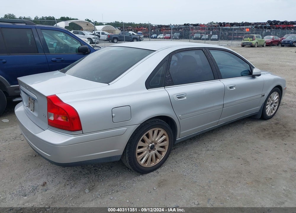 2004 VOLVO S80 T6 ELITE VIN: YV1TS91Z441342537
