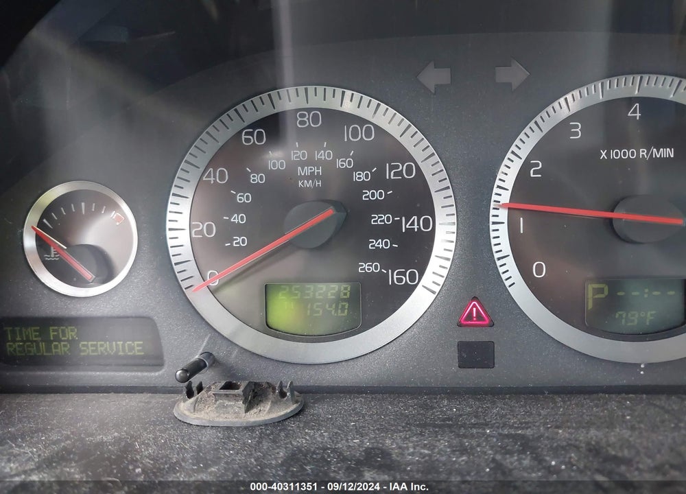 2004 VOLVO S80 T6 ELITE VIN: YV1TS91Z441342537