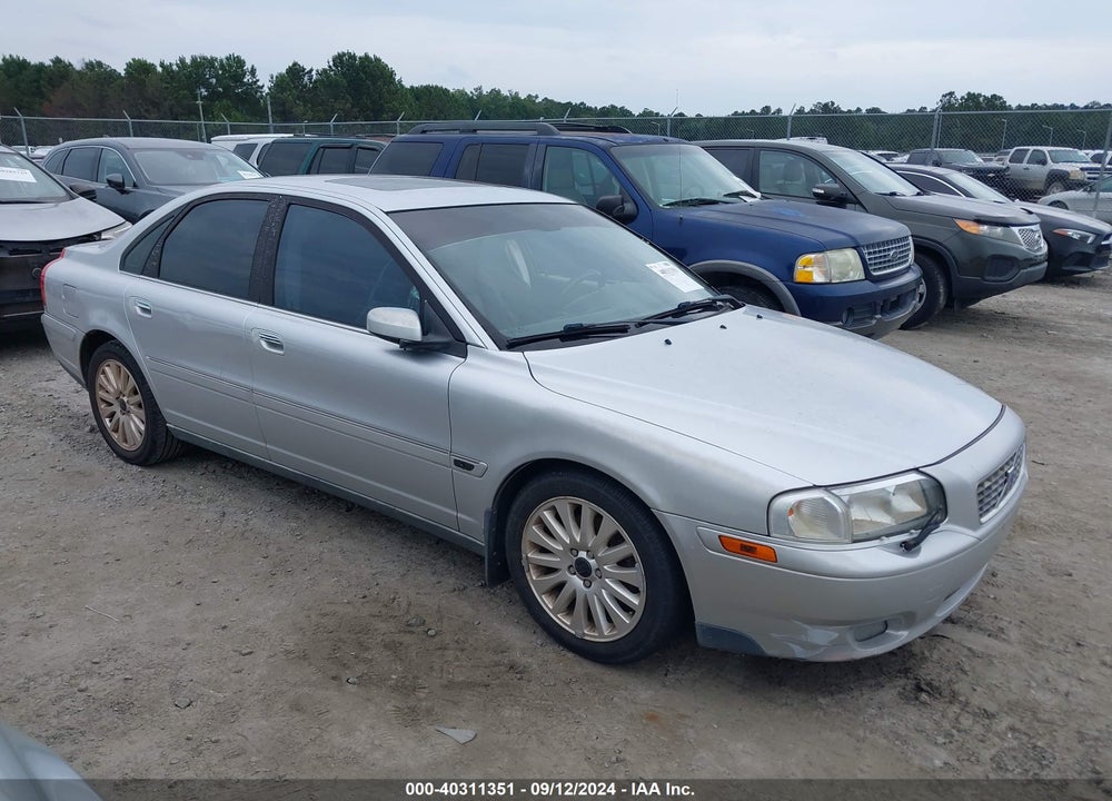 2004 VOLVO S80 T6 ELITE VIN: YV1TS91Z441342537