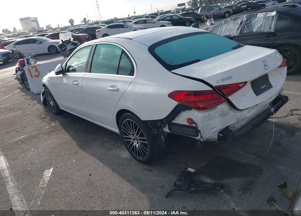 2023 MERCEDES-BENZ C 300 SEDAN VIN: W1KAF4GB7PR129446