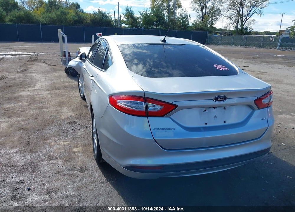 2016 FORD FUSION SE VIN: 3FA6P0H72GR367652
