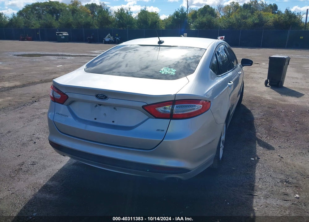 2016 FORD FUSION SE VIN: 3FA6P0H72GR367652