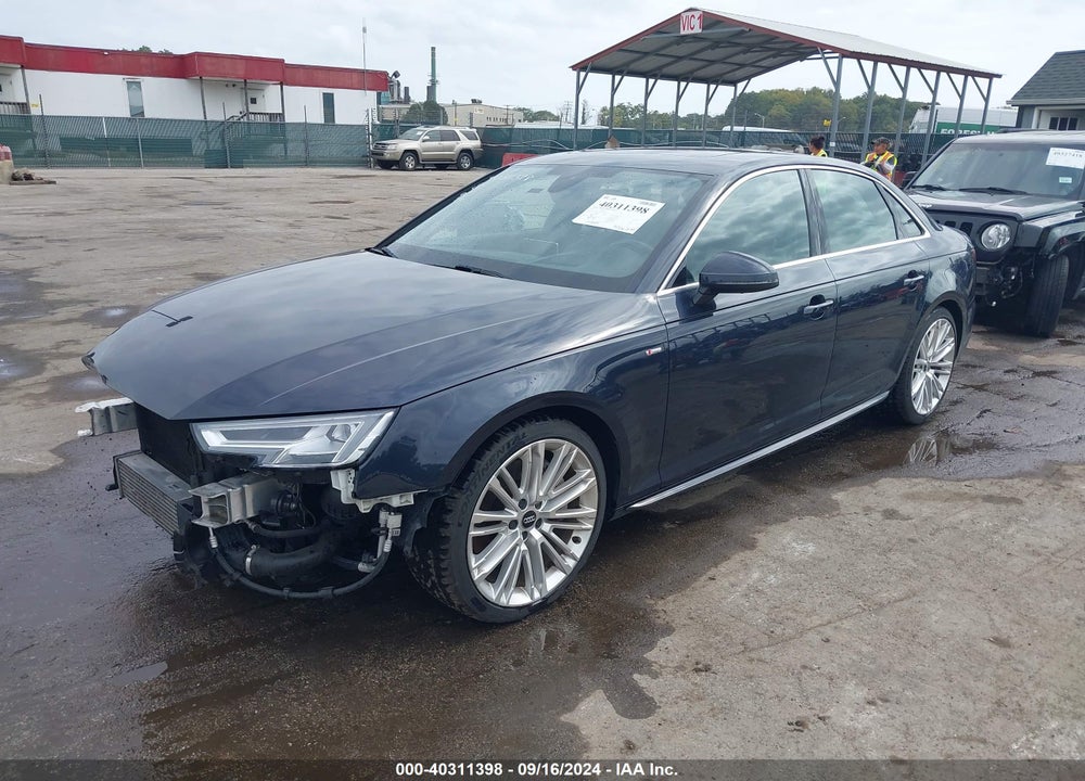2018 AUDI A4 2.0T PREMIUM VIN: WAUFNAF4XJA124698