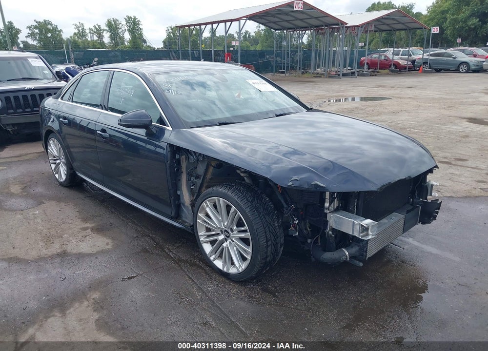 2018 AUDI A4 2.0T PREMIUM VIN: WAUFNAF4XJA124698