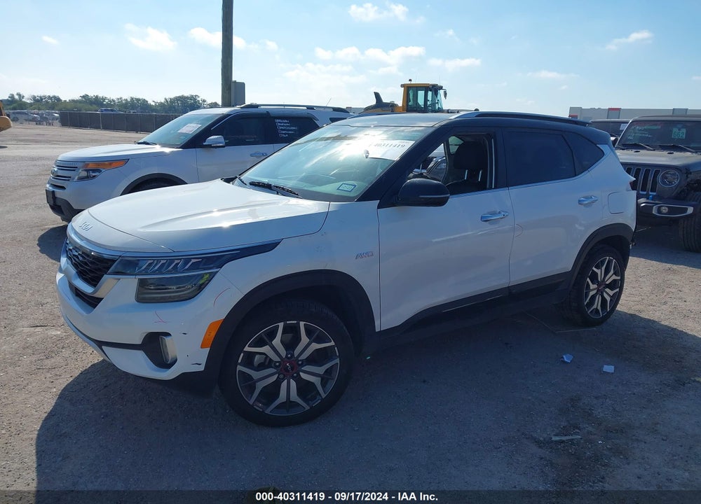 2022 KIA SELTOS SX TURBO VIN: KNDETCA22N7275365