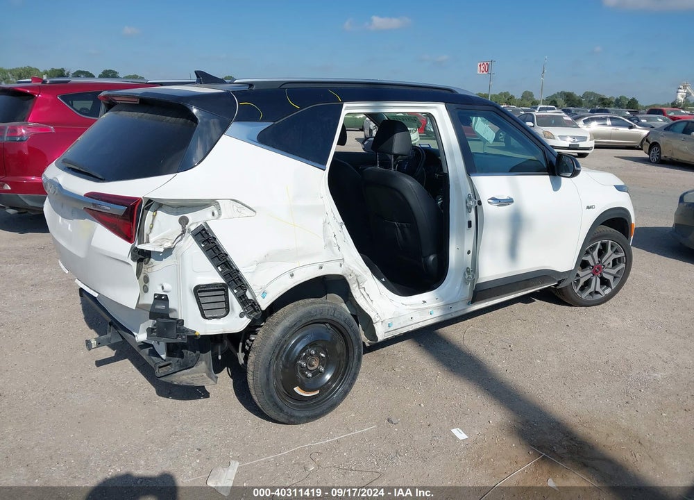 2022 KIA SELTOS SX TURBO VIN: KNDETCA22N7275365