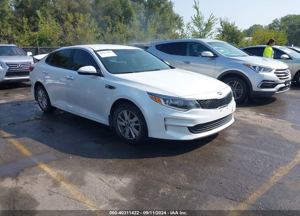 2016 KIA OPTIMA LX VIN: KNAGT4L33G5106990