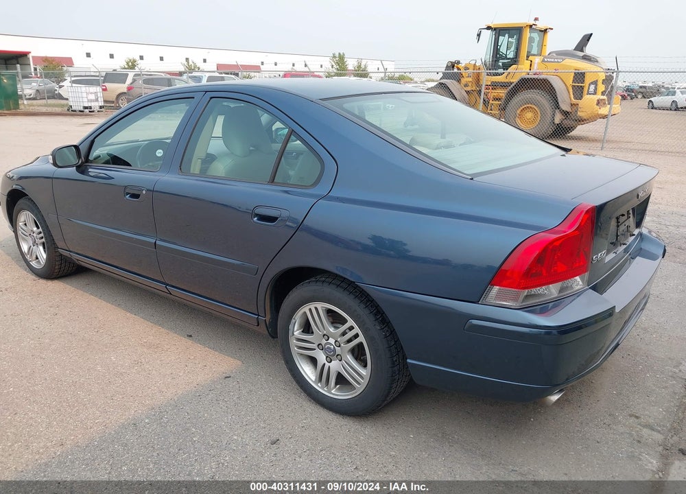 2008 VOLVO S60 2.5T VIN: YV1RS592182690936