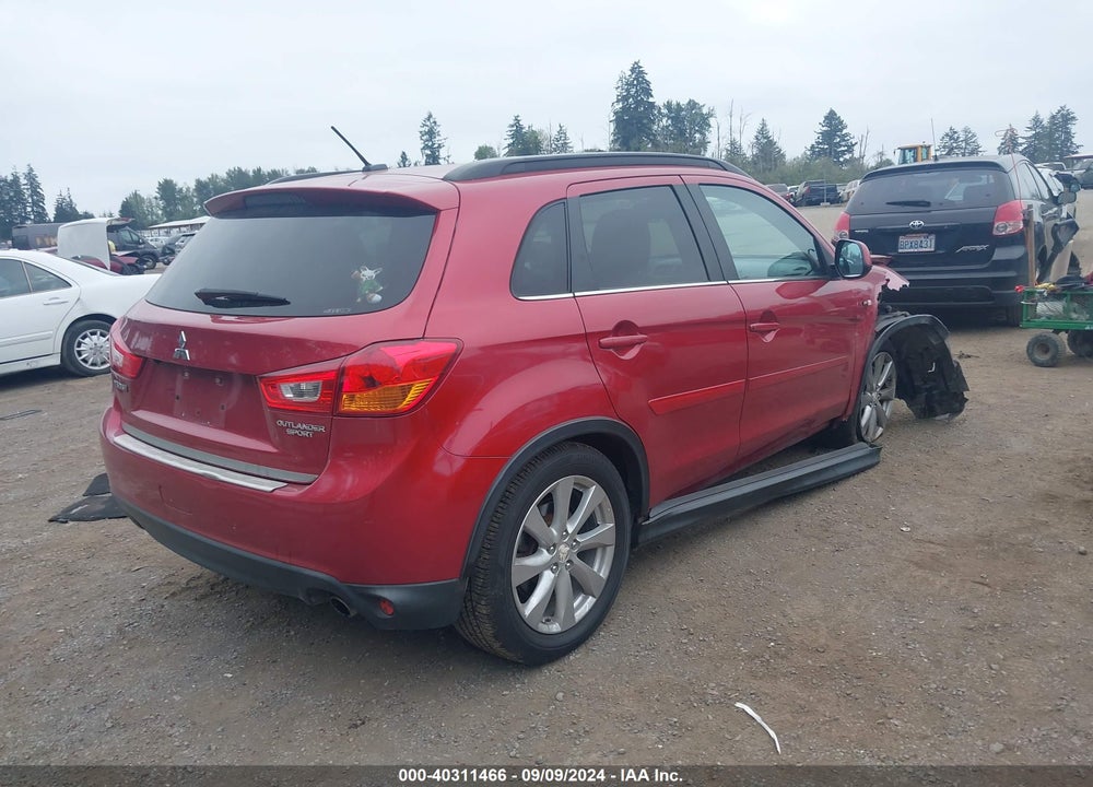 2014 MITSUBISHI OUTLANDER SPORT SE VIN: 4A4AR4AU4EE012920