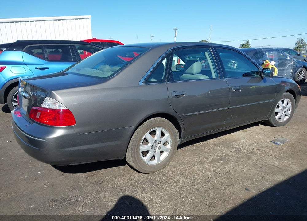 2003 TOYOTA AVALON XL VIN: 4T1BF28B03U312241