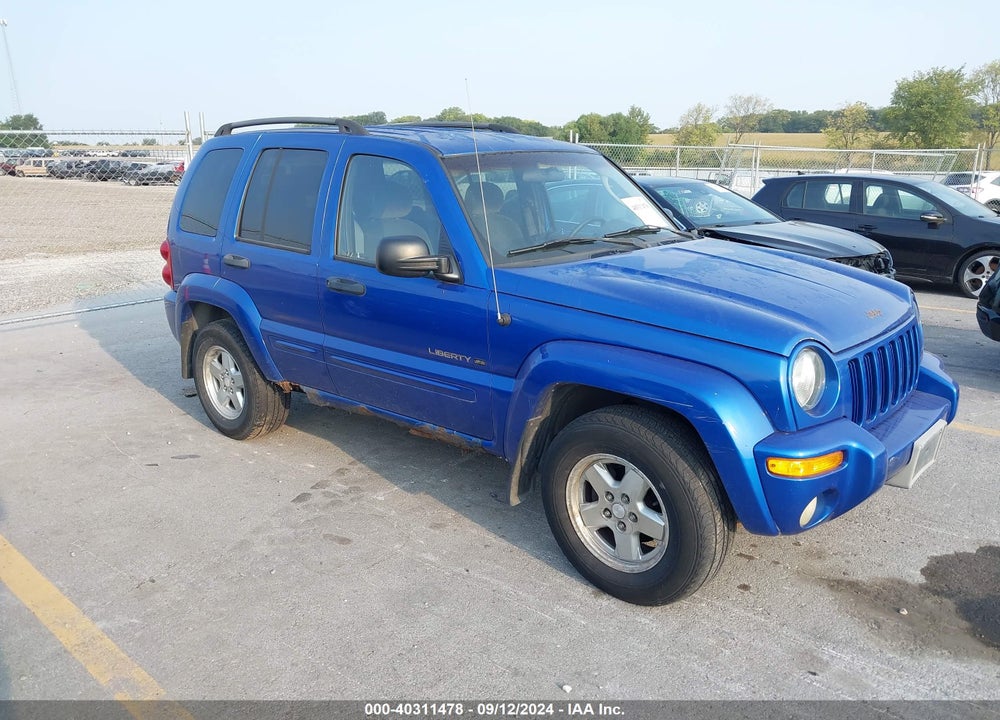 2002 JEEP LIBERTY LIMITED EDITION VIN: 1J4GL58K22W368179