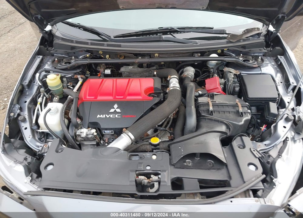 2011 MITSUBISHI LANCER EVOLUTION GSR VIN: JA32W8FV0BU045538
