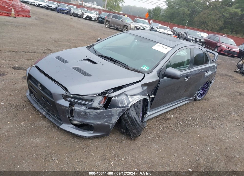 2011 MITSUBISHI LANCER EVOLUTION GSR VIN: JA32W8FV0BU045538