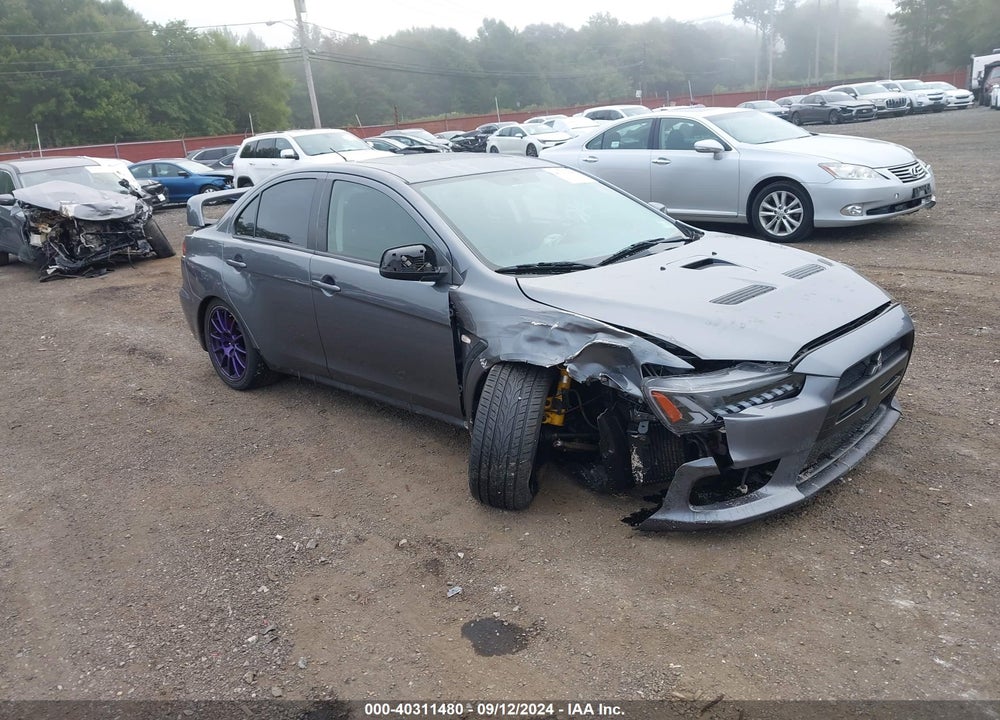 2011 MITSUBISHI LANCER EVOLUTION GSR VIN: JA32W8FV0BU045538