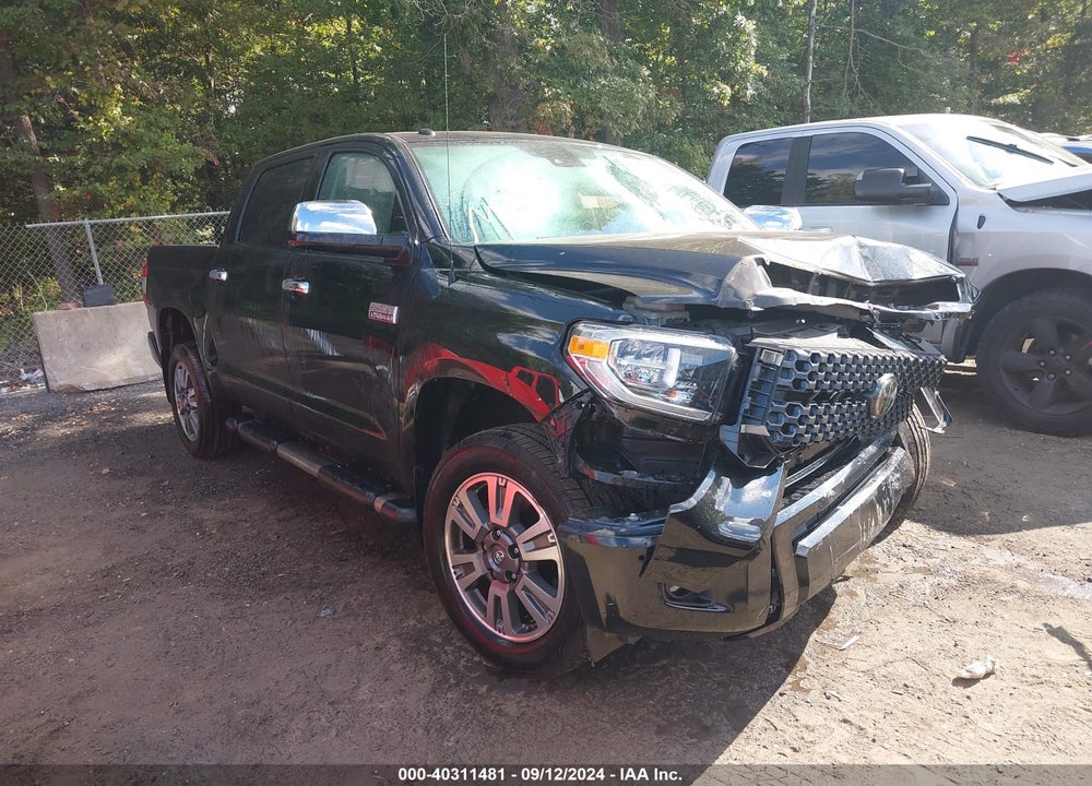 2019 TOYOTA TUNDRA PLATINUM 5.7L V8 VIN: 5TFAY5F18KX829273