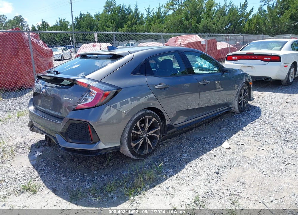 2017 HONDA CIVIC SPORT TOURING VIN: SHHFK7H96HU231920