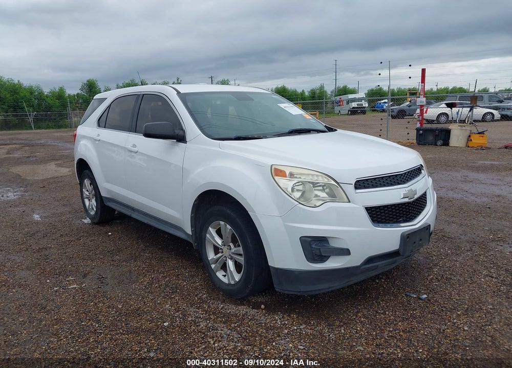 2012 CHEVROLET EQUINOX LS VIN: 2GNALBEK4C1156639