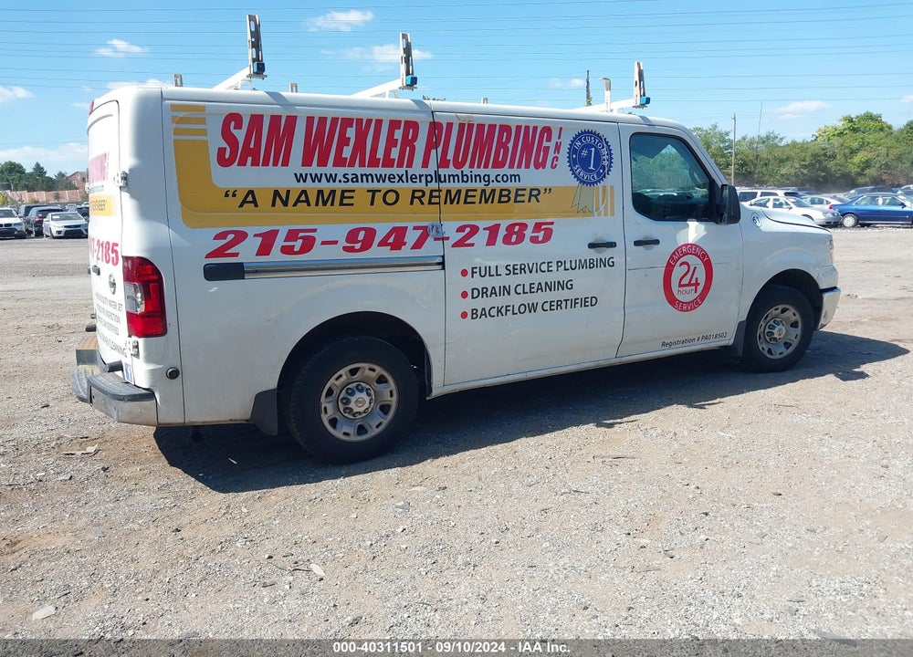 2013 NISSAN NV SV VIN: 1N6BF0KY2DN105042