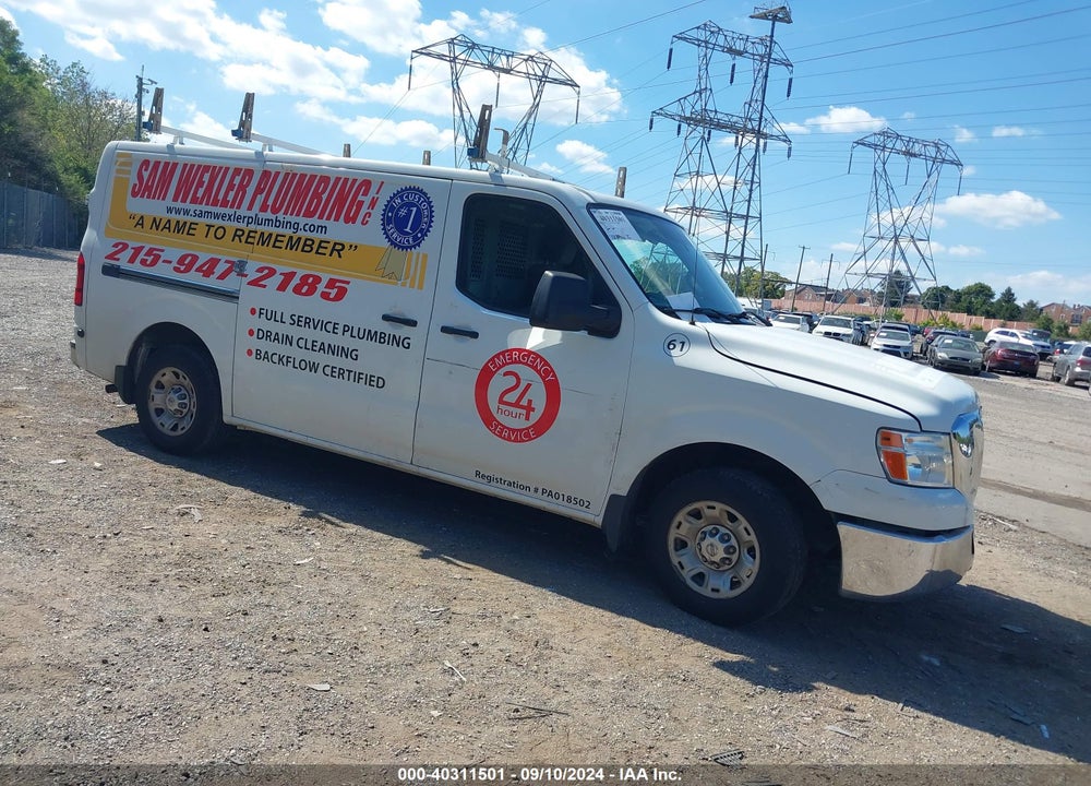 2013 NISSAN NV SV VIN: 1N6BF0KY2DN105042