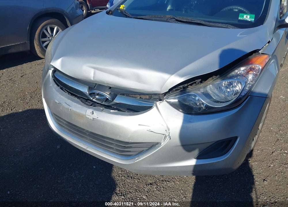 2012 HYUNDAI ELANTRA GLS VIN: 5NPDH4AEXCH119385