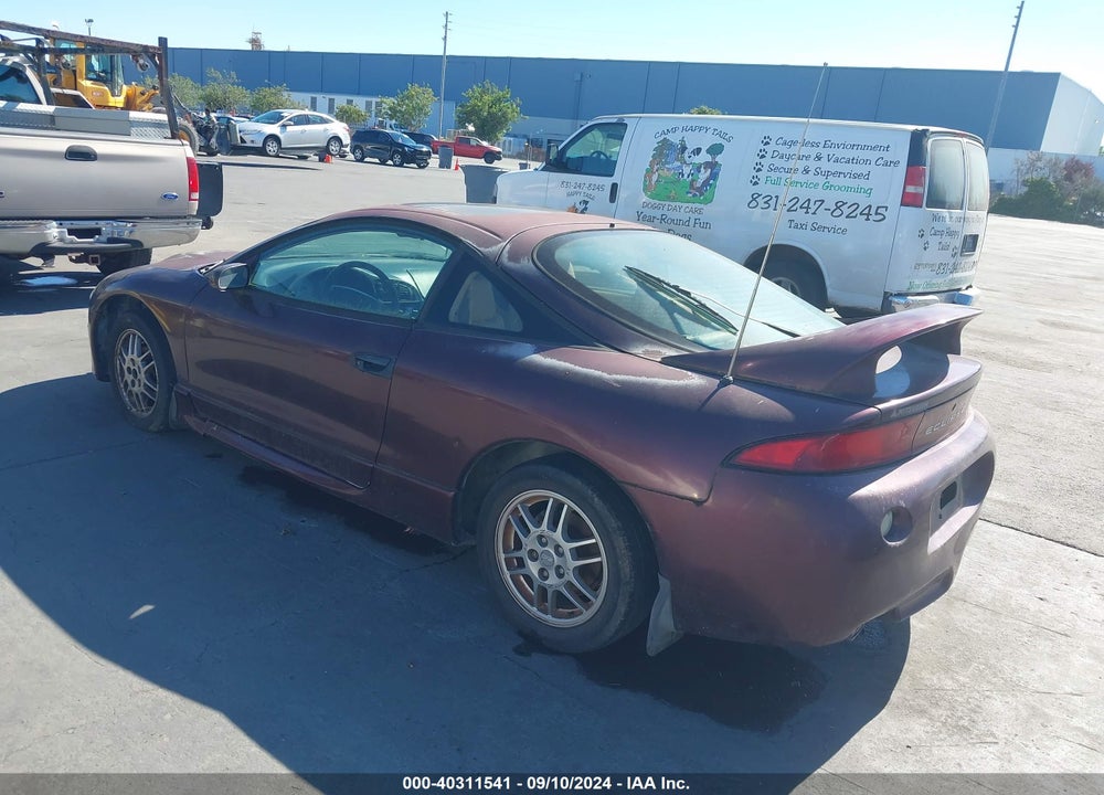 1999 MITSUBISHI ECLIPSE GS VIN: 4A3AK44Y2XE066498