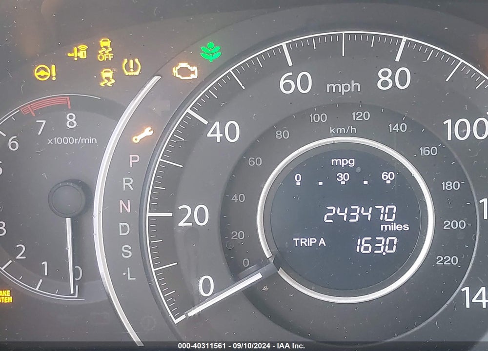 2015 HONDA CR-V EX-L VIN: 5J6RM3H78FL011067