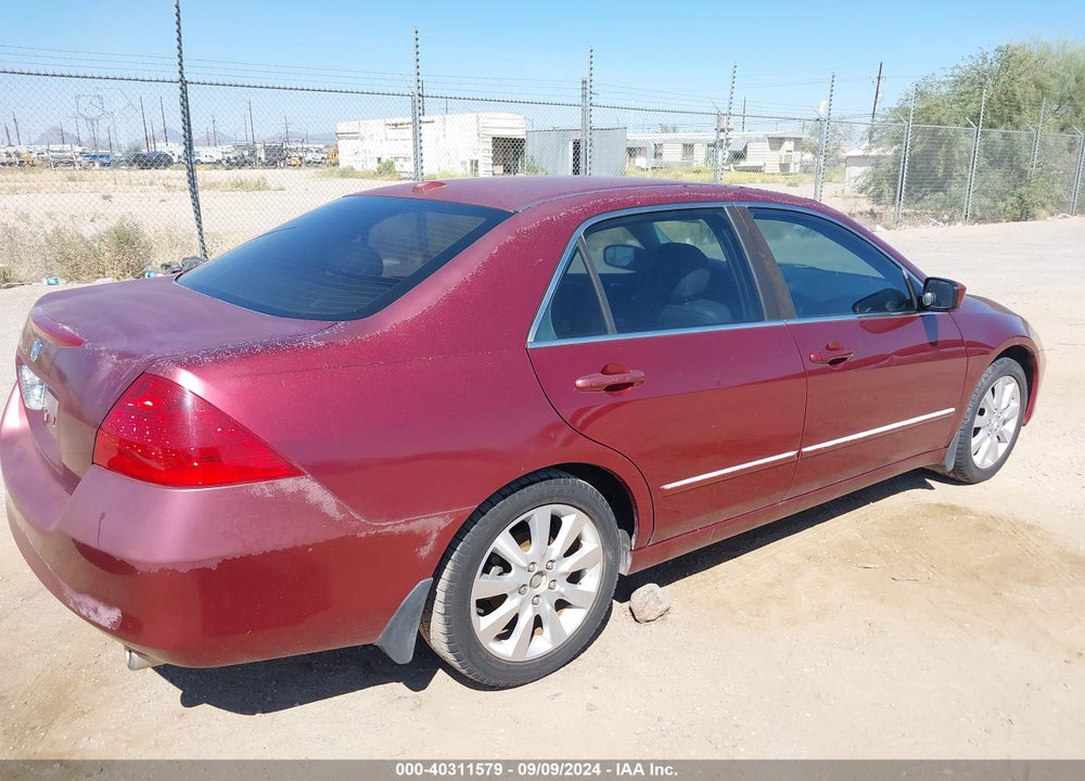 2006 HONDA ACCORD 3.0 EX VIN: 1HGCM66536A010999