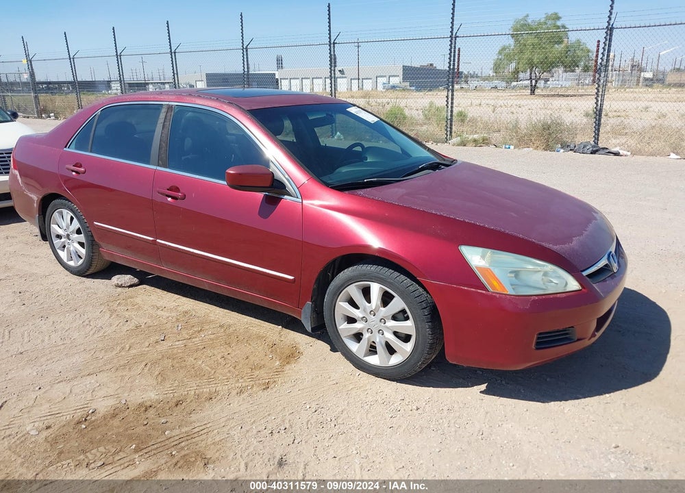2006 HONDA ACCORD 3.0 EX VIN: 1HGCM66536A010999