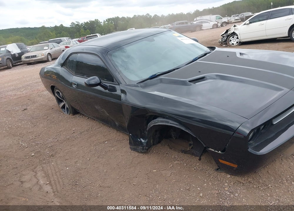 2014 DODGE CHALLENGER SXT VIN: 2C3CDYAG3EH233941