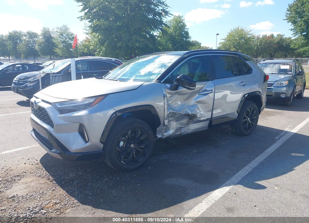 2022 TOYOTA RAV4 HYBRID XSE VIN: 2T3E6RFV3NW037431