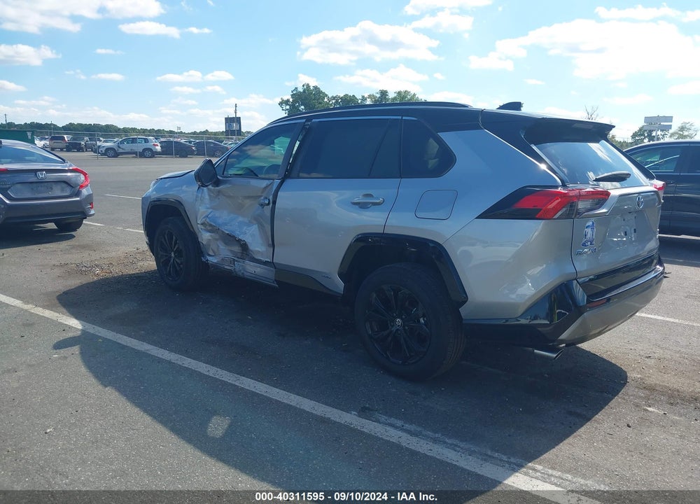 2022 TOYOTA RAV4 HYBRID XSE VIN: 2T3E6RFV3NW037431