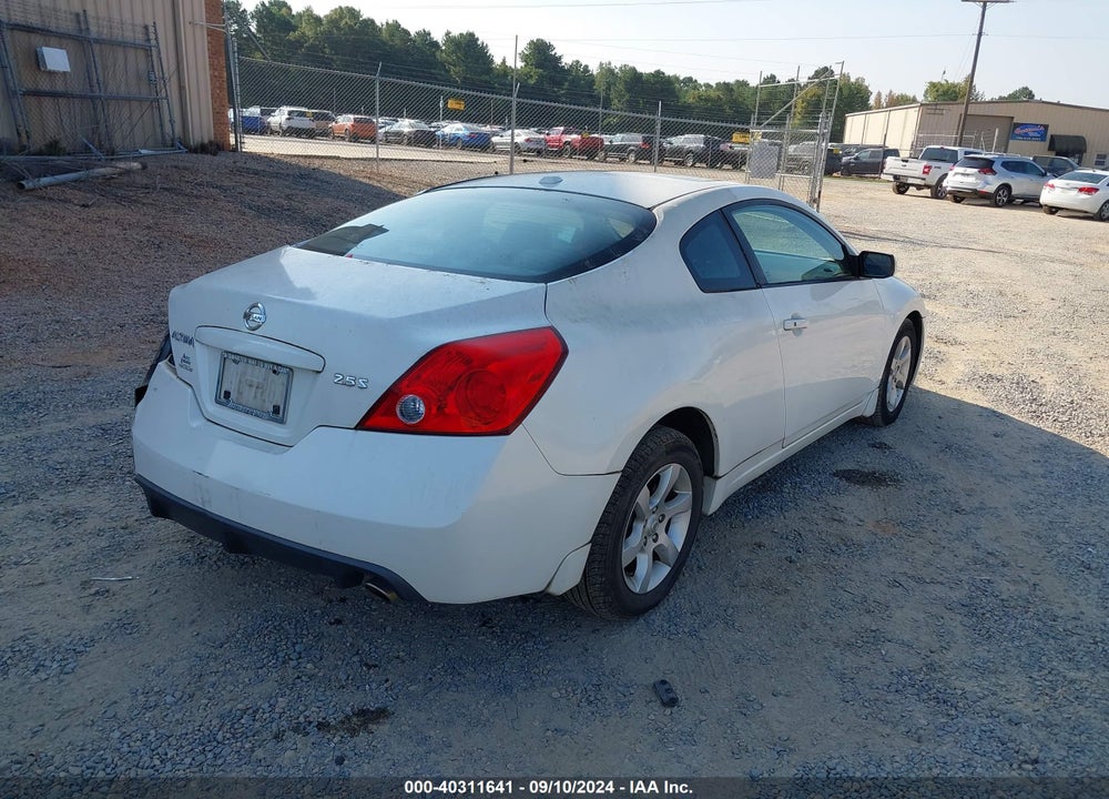 2008 NISSAN ALTIMA 2.5 S VIN: 1N4AL24E48C219931
