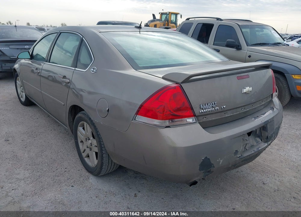 2007 CHEVROLET IMPALA LT VIN: 2G1WC58R279126113